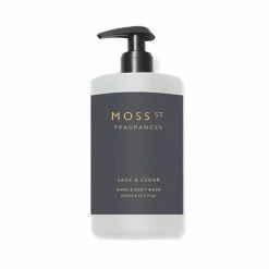 Moss St - Sage & Cedar Hand & Body Wash 450ml