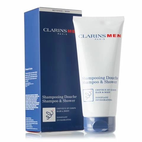 Clarins - Shampoo & Shower Wash For Men 200ml 1 Clarins - Shampoo & Shower Wash For Men 200ml