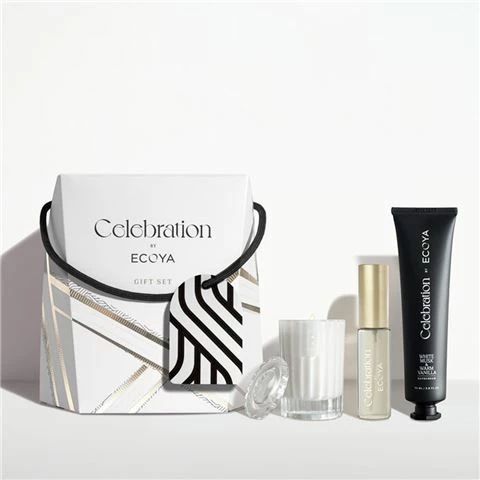 Ecoya - LE. White Musk & Warm Vanilla Celebration Trio 3pce 1 Ecoya - LE. White Musk & Warm Vanilla Celebration Trio 3pce