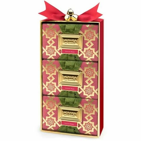 Agraria - Luxury Bath Bar Collection Cedar Rose 3pce 1 Agraria - Luxury Bath Bar Collection Cedar Rose 3pce