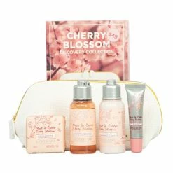 L'Occitane - Cherry Blossom Discovery Set W/Beauty Pouch 5pc