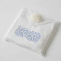 Pilbeam - Paisley Hand Towel & Soap In Organza Bag