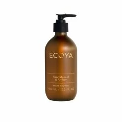 Ecoya - Sandalwood & Amber Hand & Body Wash 450ml