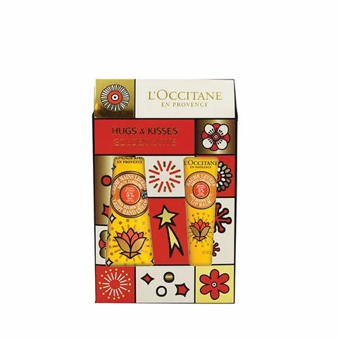 L'Occitane - Christmas Ltd Ed. Hug & Kiss Golden Latte Hand Cream/Lip Balm 2pce 1 L'Occitane - Christmas Ltd Ed. Hug & Kiss Golden Latte Hand Cream/Lip Balm 2pce