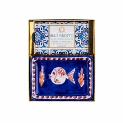 Casa Amalfi - Blue Grotto Luxury Artisanal Soap W/Dish Gift Set 2pce