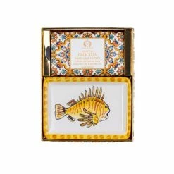 Casa Amalfi - Sunset In Procida Luxury Artisanal Soap W/Dish Gift Set 2pce