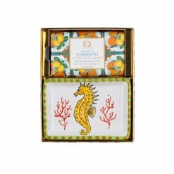 Casa Amalfi - Summer In Sorrento Luxury Artisanal Soap W/Dish Gift Set 2pce