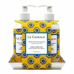 Le Cadeaux - Sicilian Lemon Hand Cream & Hand Wash Set 3pce