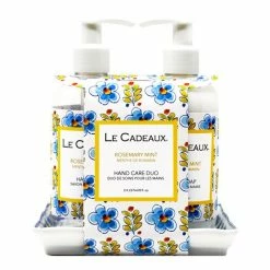 Le Cadeaux - Rosemary Mint Hand Cream & Hand Wash Set 3pce