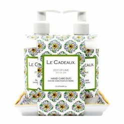 Le Cadeaux - Zest Of Lime Hand Cream & Hand Wash Set 3pce