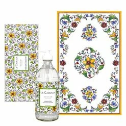 Le Cadeaux - Zest Of Lime Tea Towel & Hand Soap Gift Set