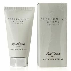 Peppermint Grove - Fresh Sage & Cedar Hand Cream Tube 75ml