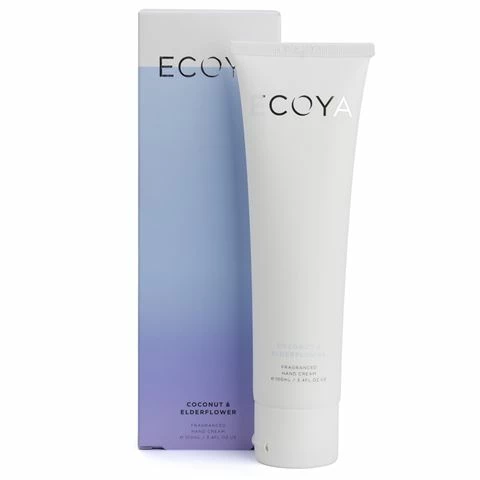 Ecoya - Coconut & Elderflower Hand Cream 100ml 1 Ecoya - Coconut & Elderflower Hand Cream 100ml