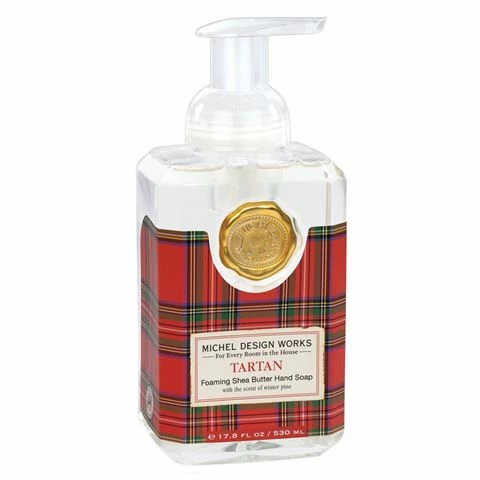 Michel Design - Tartan Foaming Hand Soap 1 Michel Design - Tartan Foaming Hand Soap