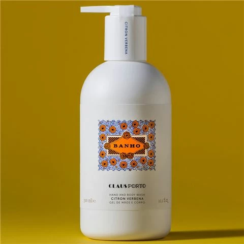 Claus Porto - Banho Hand And Body Wash Citron Verbena 300ml 1 Claus Porto - Banho Hand And Body Wash Citron Verbena 300ml